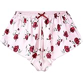 Satini Women's Satin Fluted French Skirt Shorts Knickers Briefs Panties