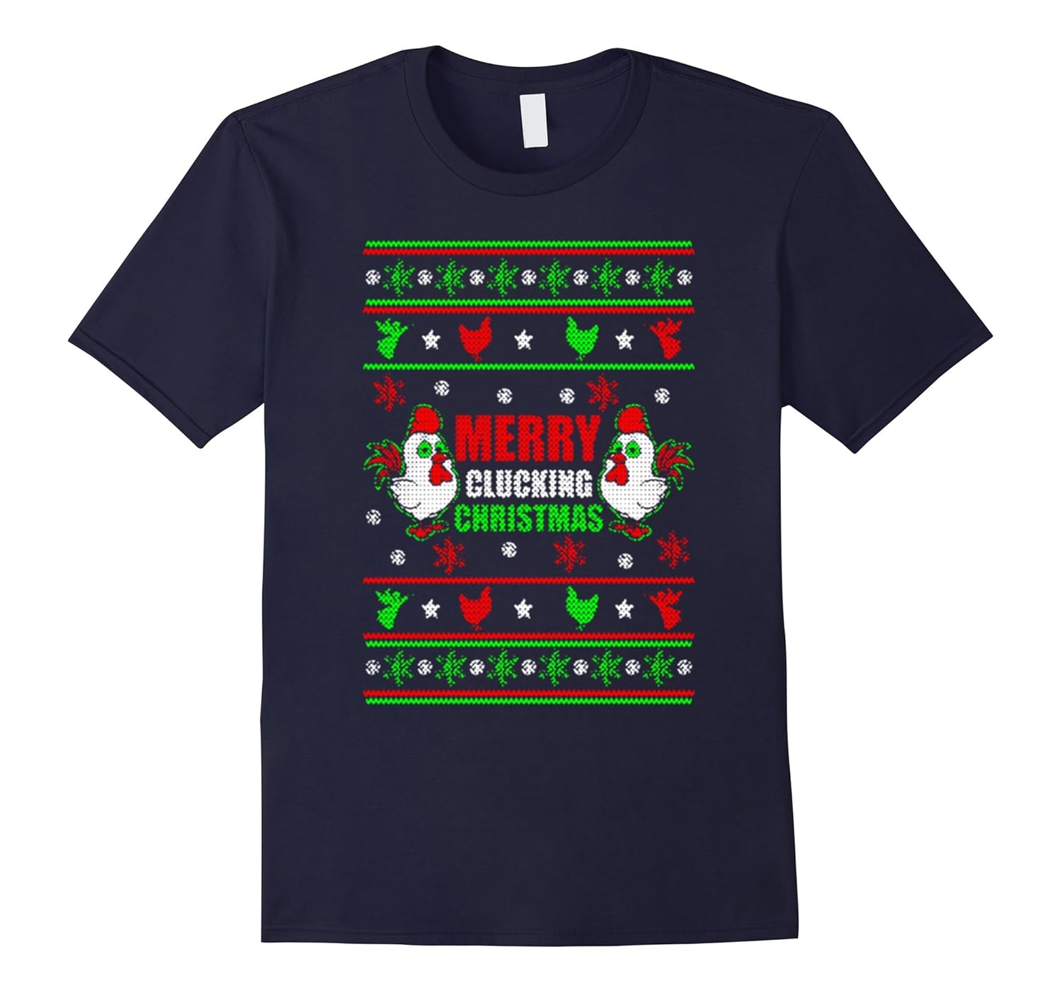 Merry Christmas-Merry Clucking Christmas Shirt-ANZ