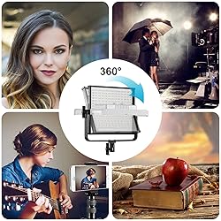GVM 50RS RGB LED Video Light, 50W Video Lighting