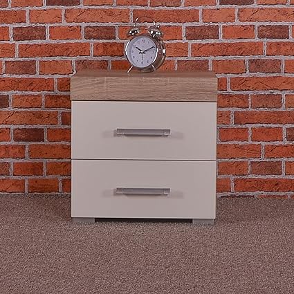 Kosy Koala Oak Effect Bedside Table Nightstand Cabinet Bedroom