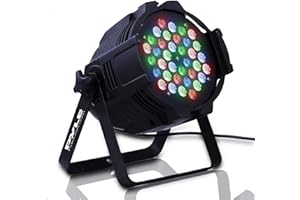 PYLE PDJLT30 DJ Par Light Projector-Tabletop or Ceiling Mountable-Black