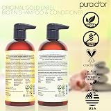 Pura D'Or Gold Label Anti-Thinning Shampoo & Conditioner Set view 7