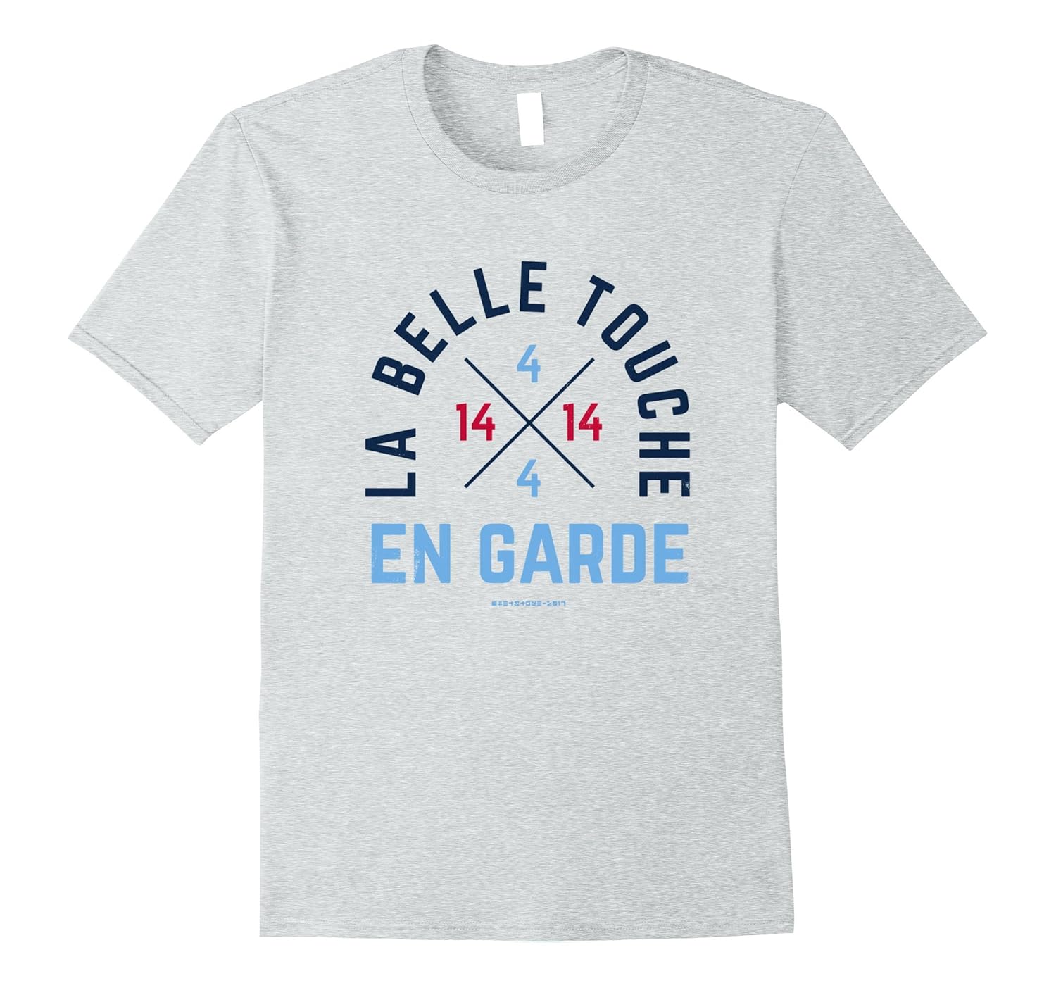 Fencing T-shirt: La Belle Touche Light Tee-Rose