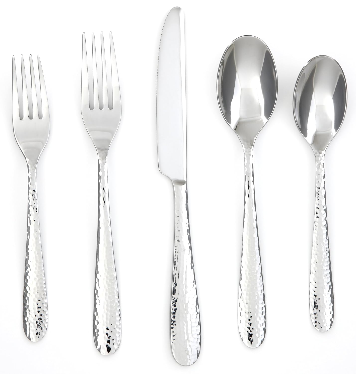 Stanley Roberts Torino Stainless Steel Flatware - Crown Pattern, Satin Handle (Choice Pieces - Used)