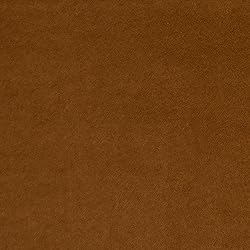 RTC Fabric 100% Cotton Flannel, Solid Brown Cut by