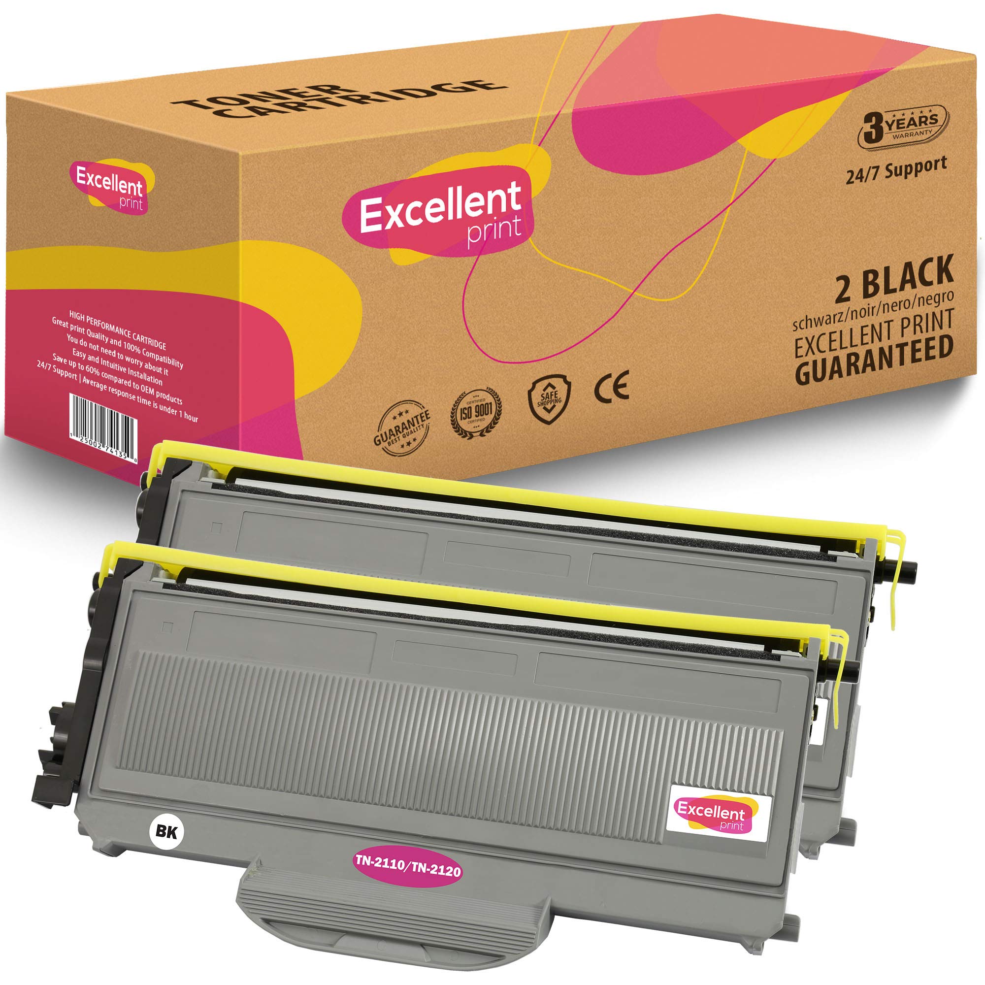 Excellent Print TN-2110 TN-2120 Compatible Toner cartridge for Brother DCP-7030 MFC-7320 MFC-7840W HL-2170W