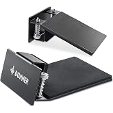 Donner Bass Drum Anchor, Kick Drum Stopper, Anti-Slip Drum Accessory, Works on Drum Rugs, Mats, Carpets, Floor, Portable Drum Stabilizer, Lightweight, Black