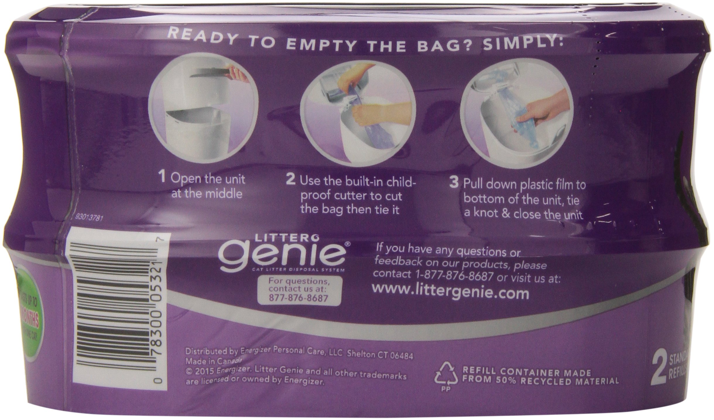 Litter Genie Ultimate Cat Litter Odor Control Refill 4 Pack eBay
