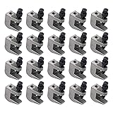 NIDAYE Top Beam Clamps, UNC 3/8" Iron Safety Rod