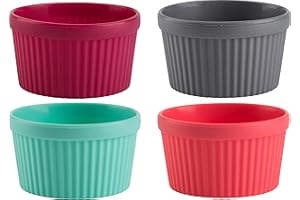 Trudeau Baking Ramekins, Set of 4, Assorted