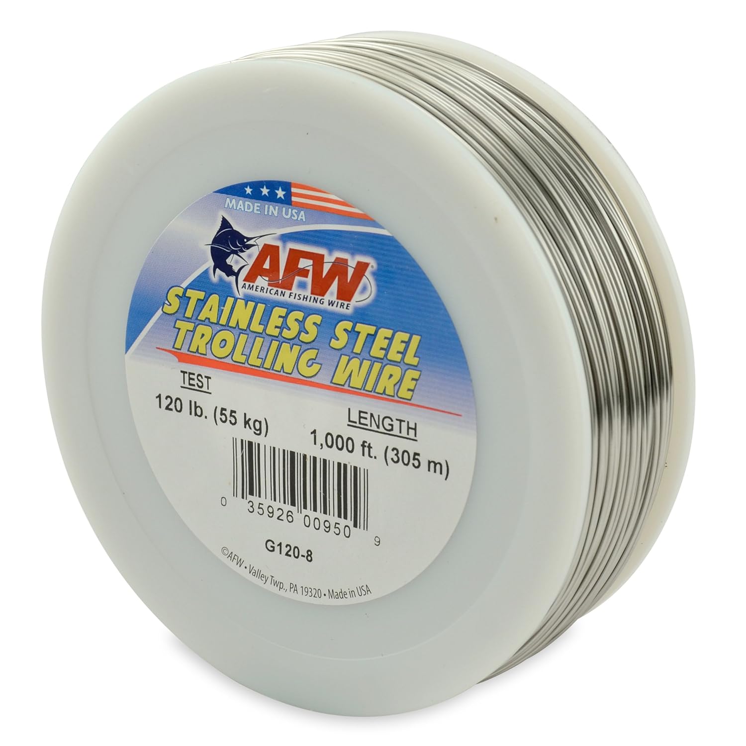 American Fishing Wire Stainless Steel Trolling Wire (Single Strand