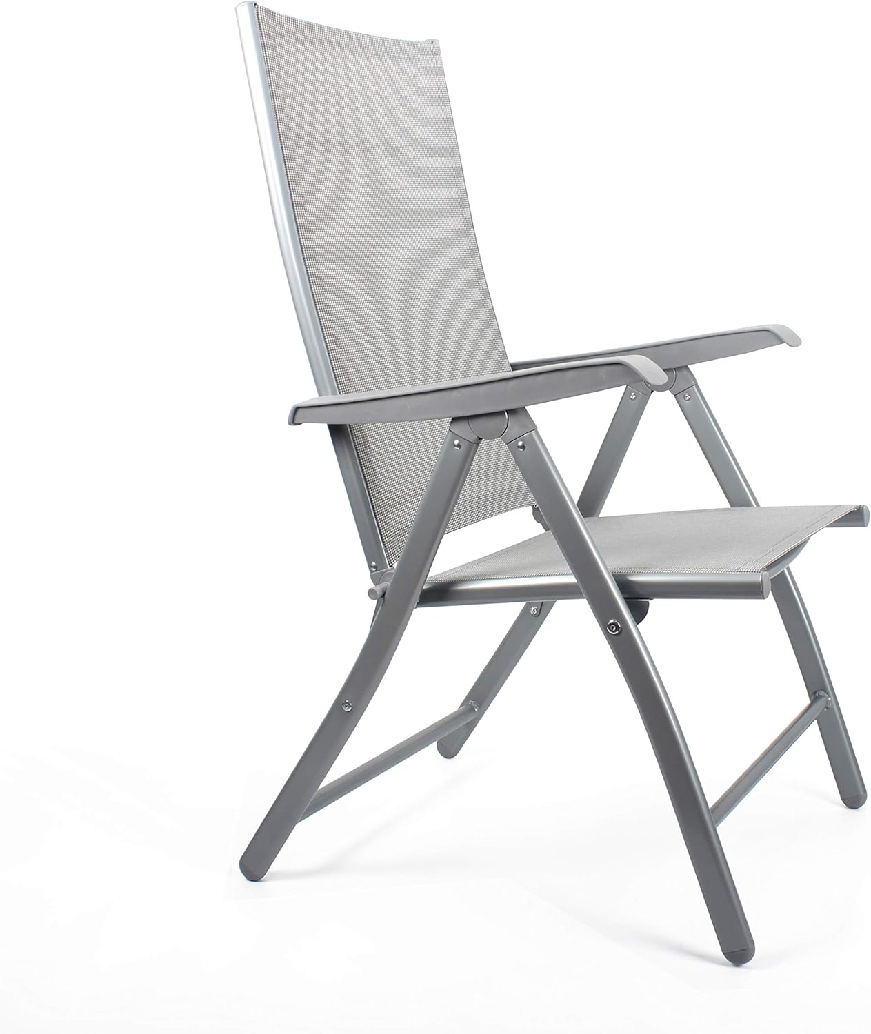 Lounge Chair Outdoor Folding Adjustable Recliner Chair for Patio,Beach,Pool Side: Kitchen & Dining