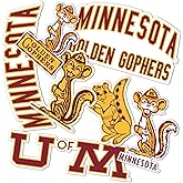 Desert Cactus University of Minnesota Sticker Golden Gophers Vinyl Decals Laptop Water Bottle Car Type 2 (T2 Vintage 1)