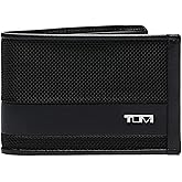 TUMI - Alpha Slim Single Billfold - Men's Ballistic Nylon Wallet - Hidden Card Pocket - Black
