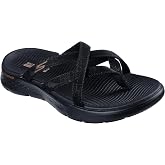 Skechers Women's On-the-go Go Walk Flex Sandal – Ssselena | Walking, Casual, Ultra Go Cushioning, Goga Mat Footbed, Machine W