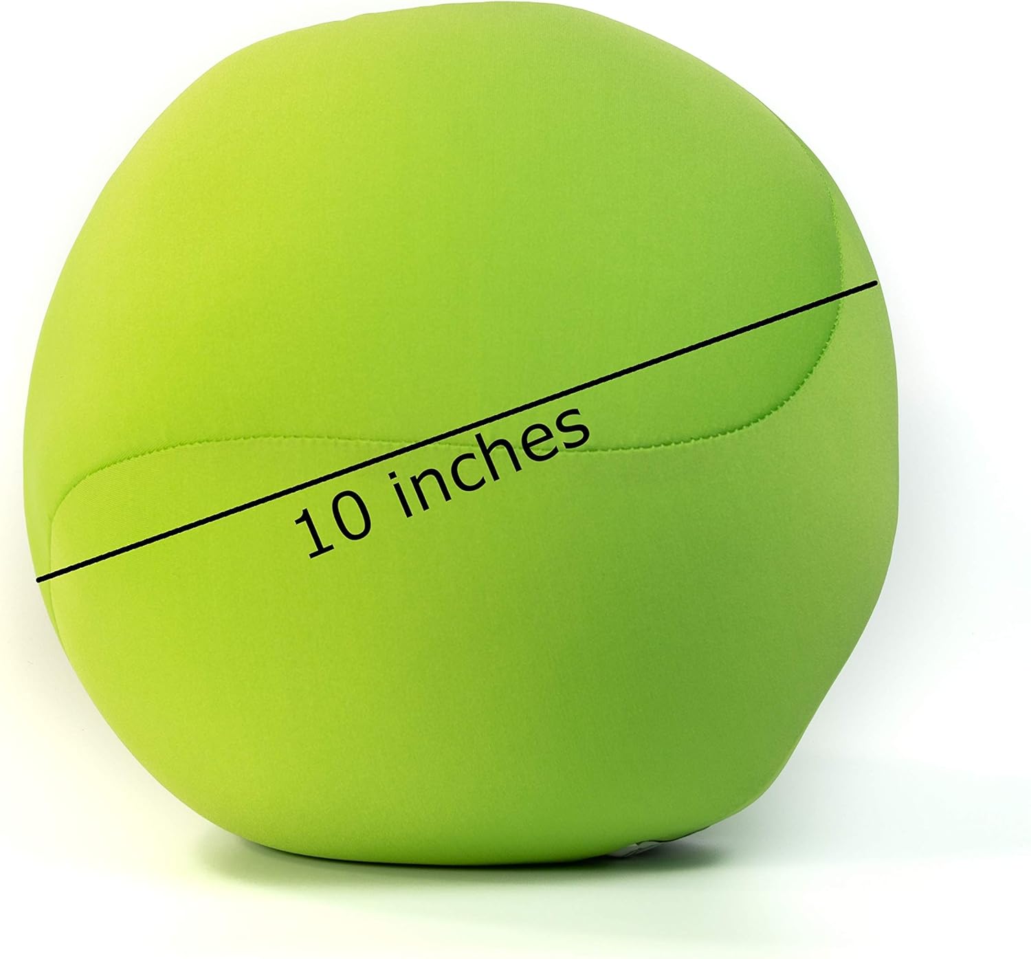 round microbead pillow