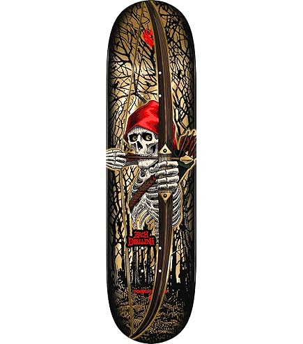Amazon.com : Powell Peralta Chris Hiett Skull Flight Skateboard
