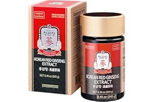 JUNG KWAN JANG US Korean Red Ginseng Extract Paste (Hong SAM JUNG) - Panax Ginseng Adaptogen Supplements - Energy Boost & Immune Support, Caffeine Free & Gluten Free (240g, 8.47 oz)