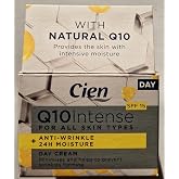 Cien Anti-Wrinkle Anti-Age Day Cream with Q10 and Vitamin E with UV Filter 50 ml by cien