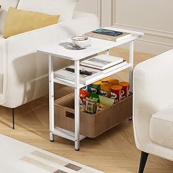 SLEEPING LAMB Side Table for Living Room, 3-Tier