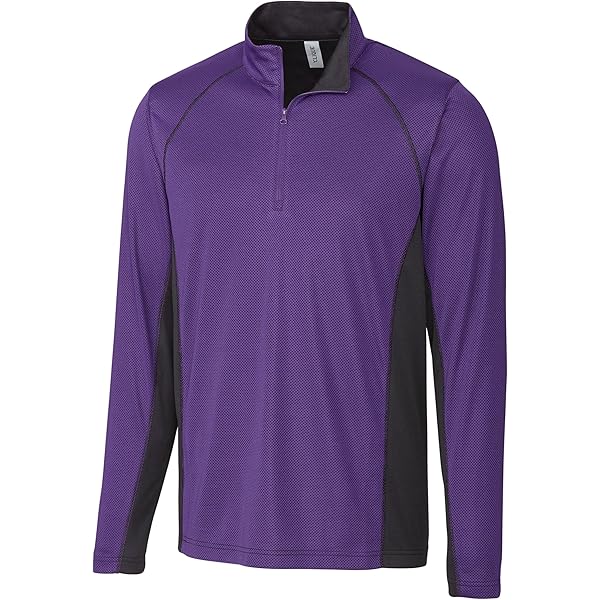 Adidas Quarter-Zip Pullover With Custom Embroidery in Textured