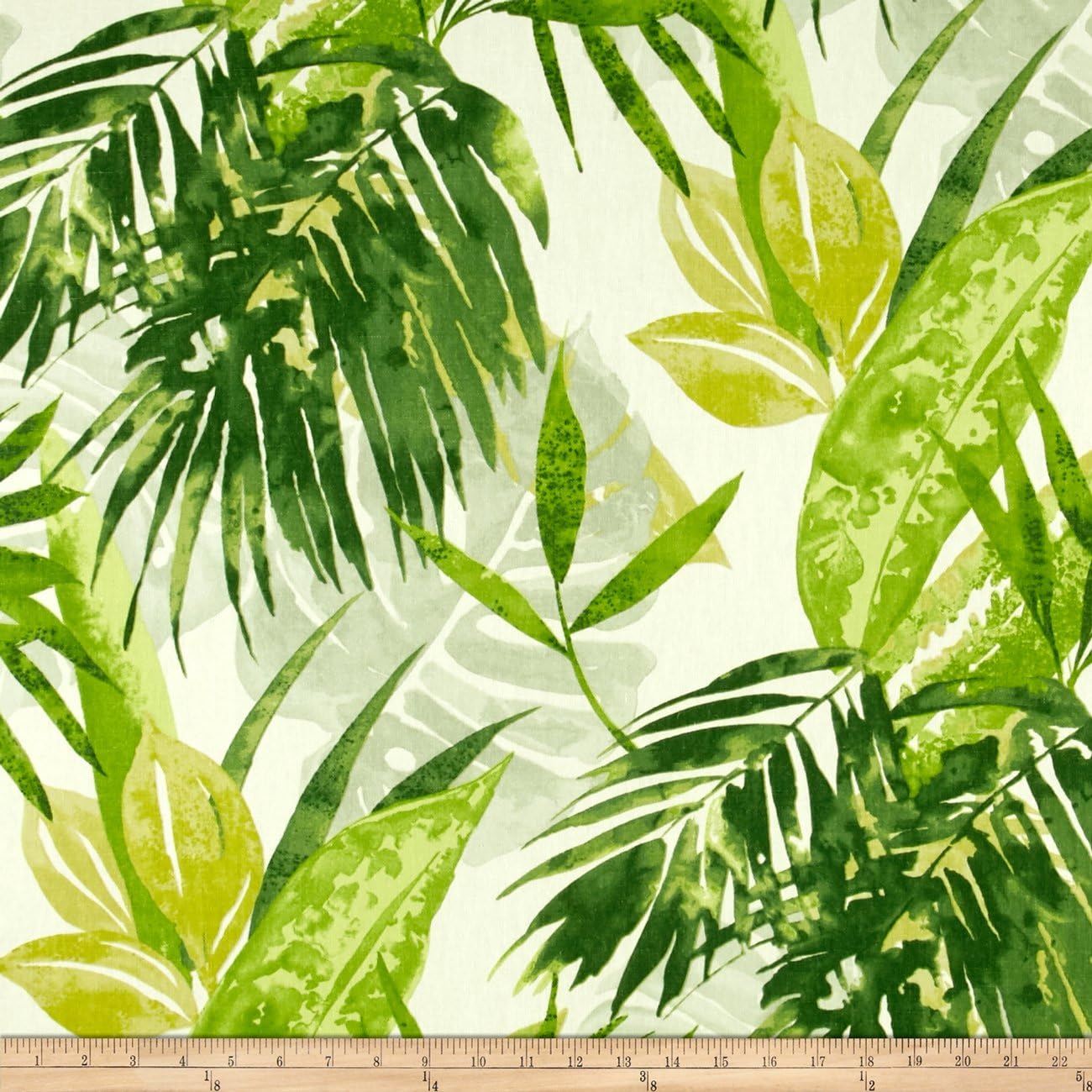 Duralee Solei Jungle Green Fabric By The Yard