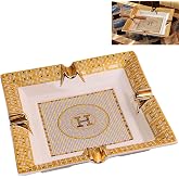 Royalebox Cigar ashtrays are suitable for both indoor and outdoor use. Desktop smoke ashtrays are ideal for home, office and courtyard decoration, and also make great gifts.
