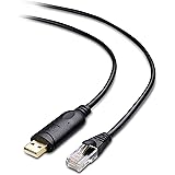 Cable Matters USB to RJ45 Console Cable (Compatible with Cisco Console Cable, Rollover Cable) with FTDI 6 Feet