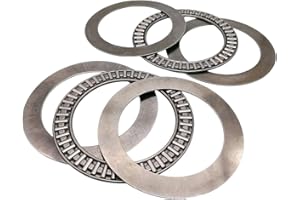 YODAOKE 2pcs AXK6590 Thrust Needle Roller Bearing with Two Washers 65 x 90 x 3mm