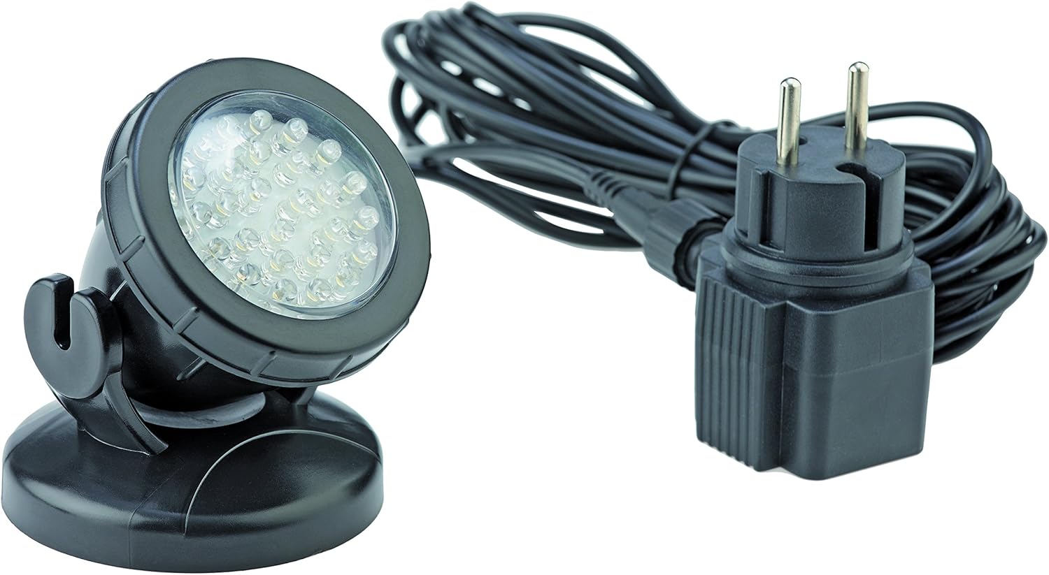Pontec 57519 Unterwasserbeleuchtung PondoStar LED 1-er set | LED-Spotset | Beleuchtung | Unterwasserscheinwerfer | Teichbeleuchtung