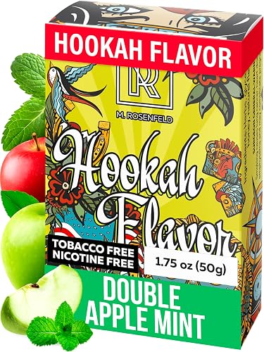 non tobacco hookah without nicotine Double Apple Mint Hookah Flavor