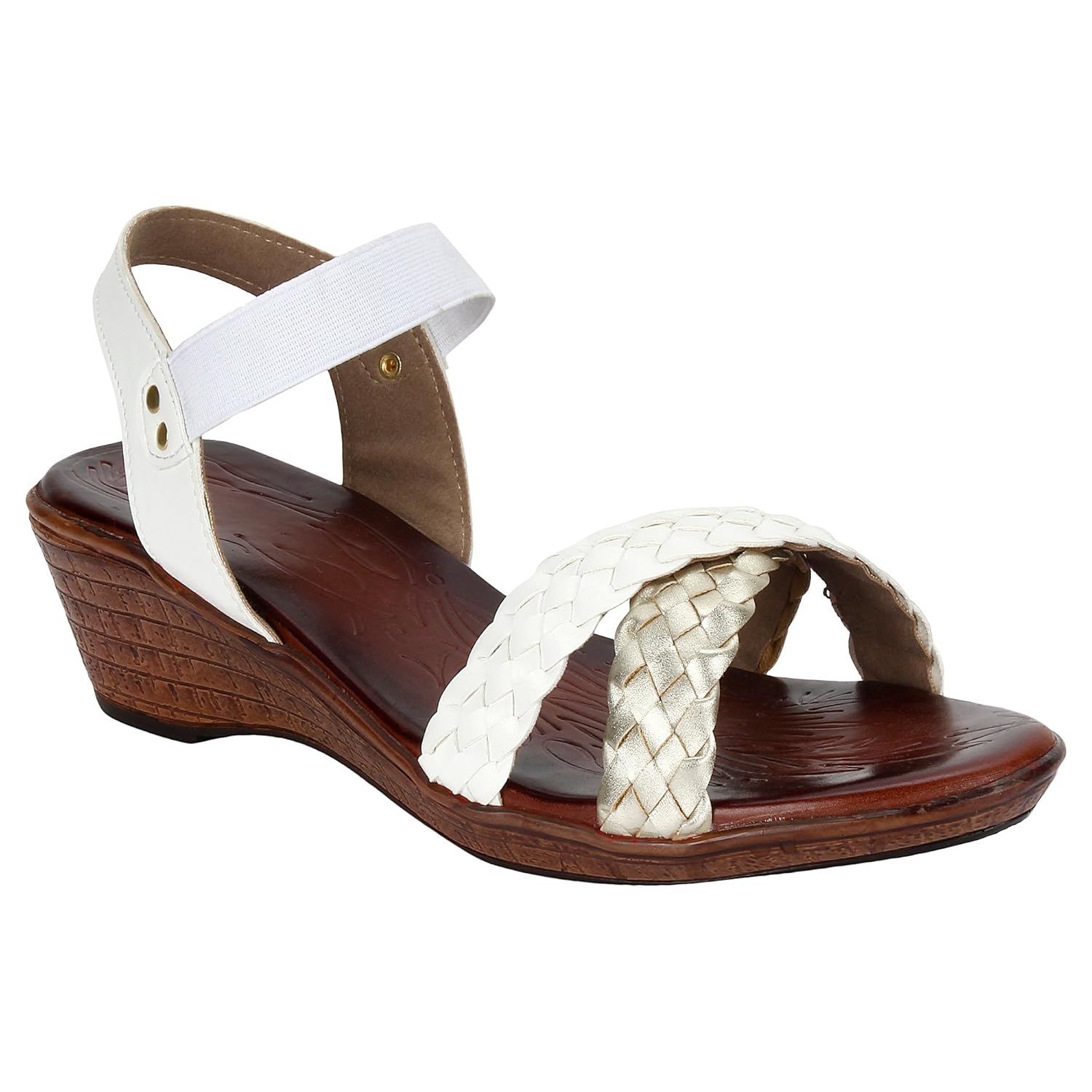 damen mode women designer cross style flat sandal