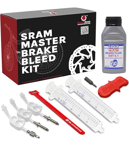 Amazon.com: BleedZone SRAM DB8 Brake Bleed Kit with Maxima Mineral