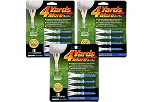 4 Yards More Golf Tee (3 1/4") 3 Pack (12 Tees)