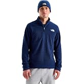 The North Face Men's Textured Cap Rock Quarter Zip Pullover - 1/4 Zip Fleece Jacket with a Classic Fit &amp; Embroidered Logo