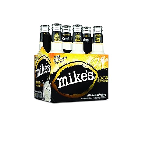 Mike's Hard Lemonade, 6 pk, 11.2 oz bottles, 5% ABV: Amazon.com ...