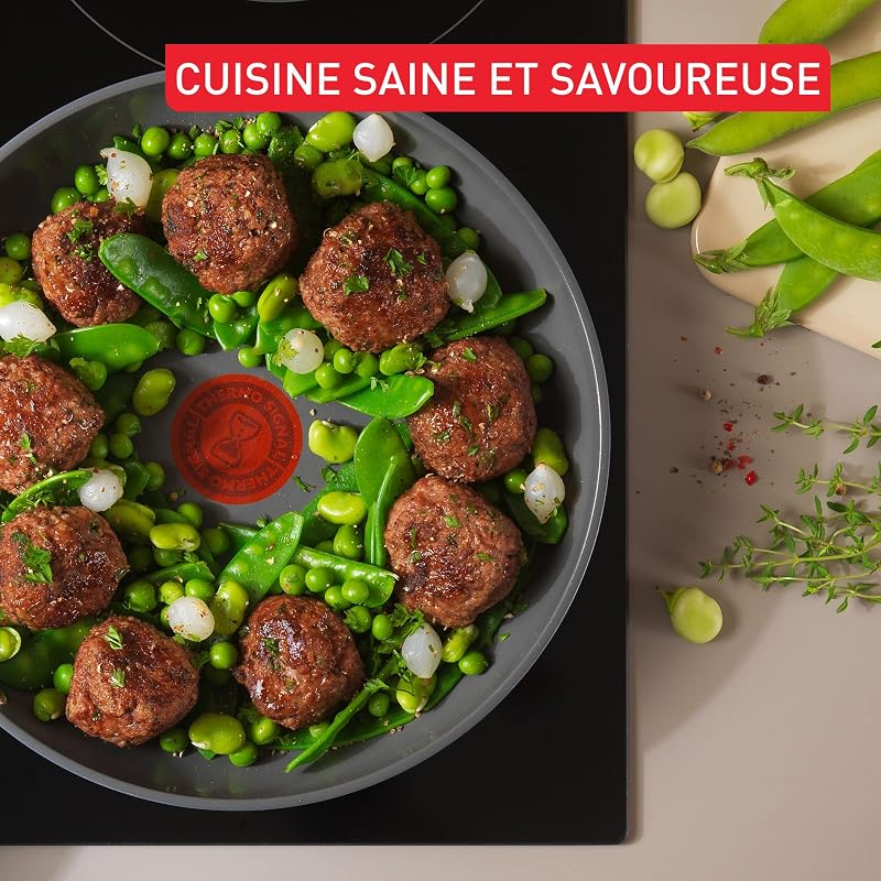 - Cera Color Batterie de cuisine Revêtement céramique - 7 pièces