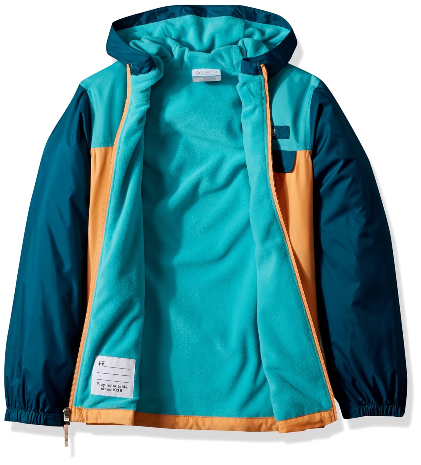 columbia mountain side windbreaker