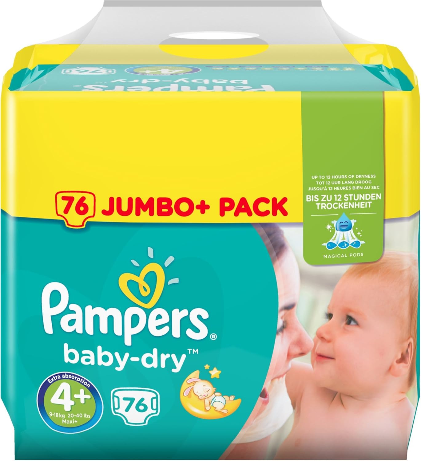 pampers yellow pack