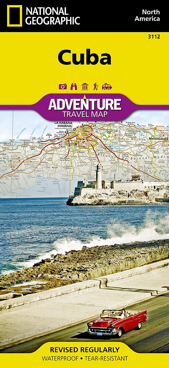 Cuba Map: Travel Maps International Adventure Map (National Geographic Adventure Map)