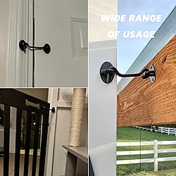 Aiptosy 2 Pack 6'' Door Latch Door Lock