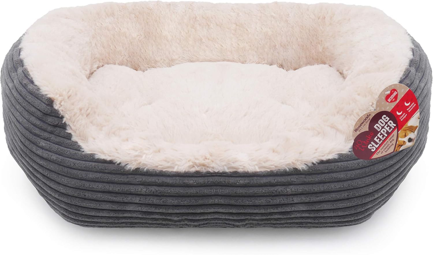 rosewood jumbo cord dog bed