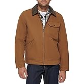 Levi's Mens Workwear Cotton Canvas Corduroy Collar Depot Jacket