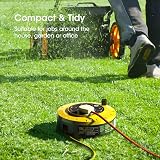 SLx Outdoor Extension Lead 10m 4 Socket Reel 13A UK Plug Fused view 5