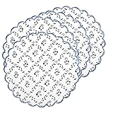 Ridhi Powder Blue Bo-ho Round Place Mat Double