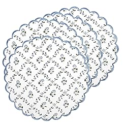 Ridhi Powder Blue Bo-ho Round Place Mat Double