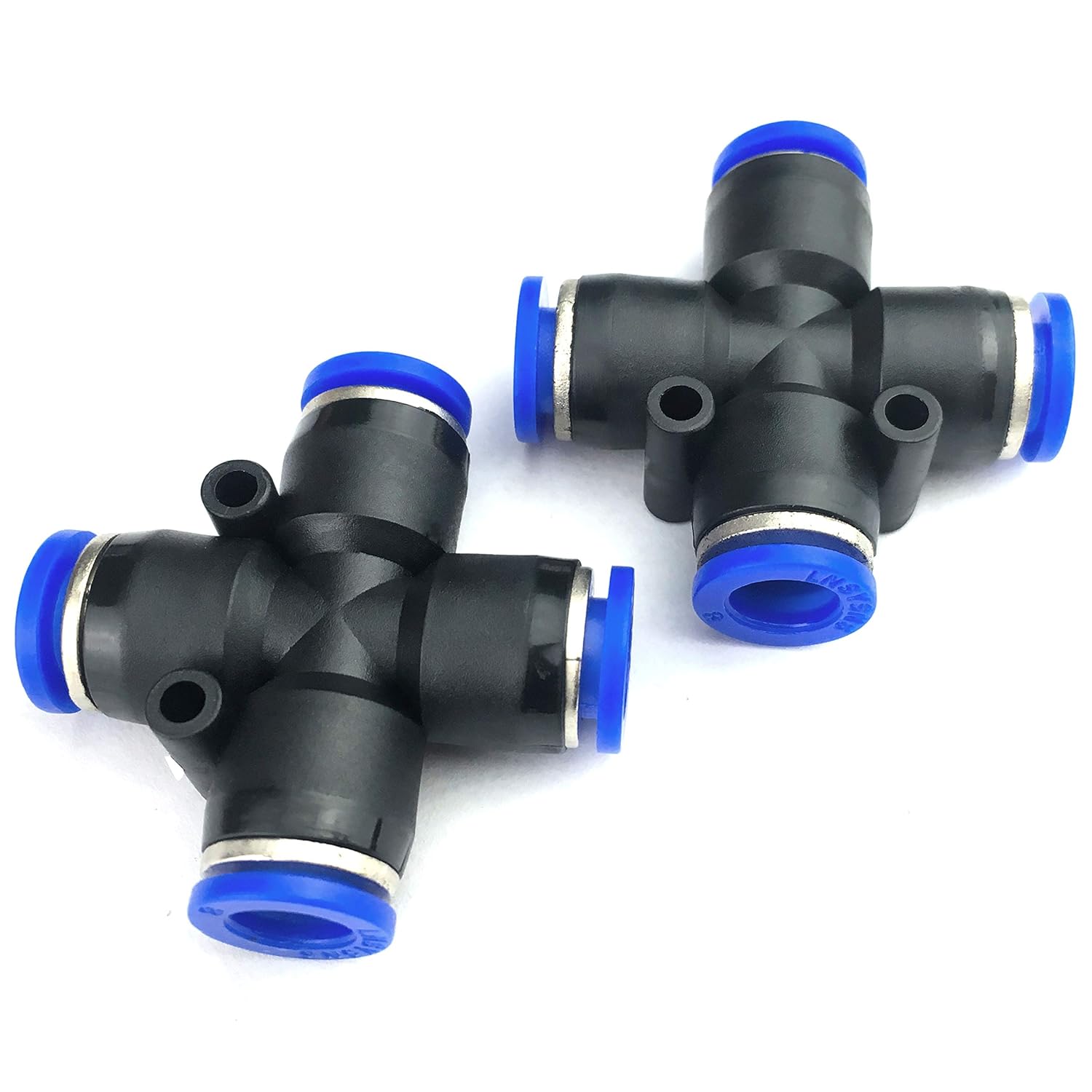 Automotive Fuel Line Connector fit 5/16 OD Nylon Tubing Hose Union