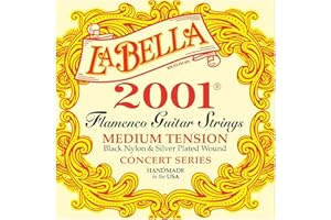 La Bella 2001 Flamenco Guitar String Medium Tension .029-.042