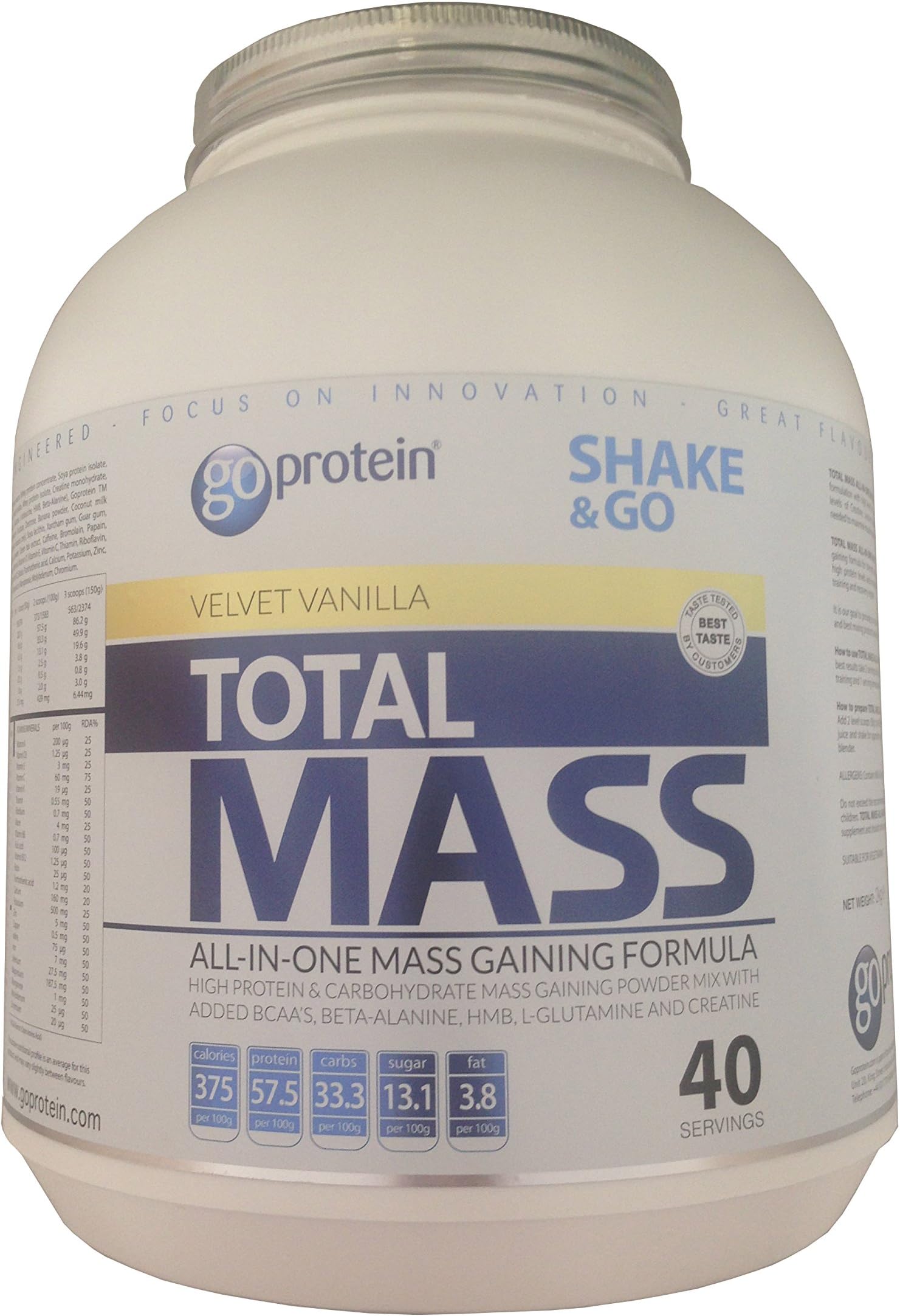 2kg Total Mass Vanilla
