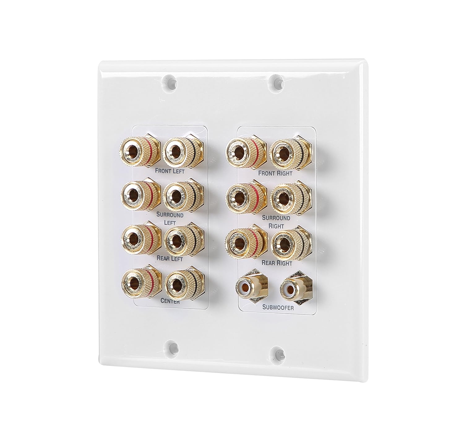 Best 7.1/7.2 Home Theater Speaker Wall Plate